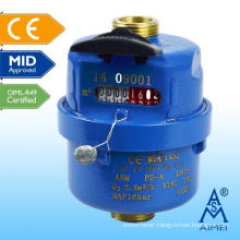 MID Certificated Volumetric Piston Brass Water Meter